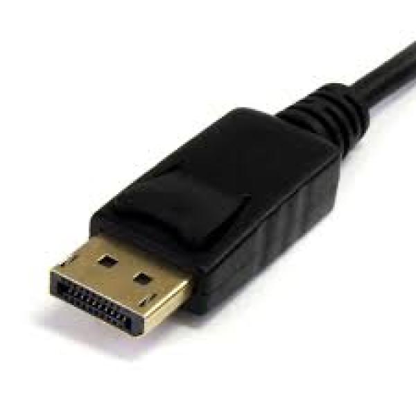 DISPLAYPORT ADAPTER TO HDMI وصلة تحويل من منفذ ديسبلي إلى اتش دي لعرض شاشة الكمبيوتر على التلفاز او برجكتر 